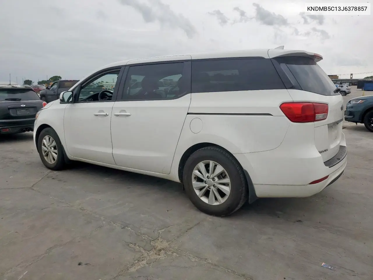 2018 Kia Sedona Lx VIN: KNDMB5C13J6378857 Lot: 63645735
