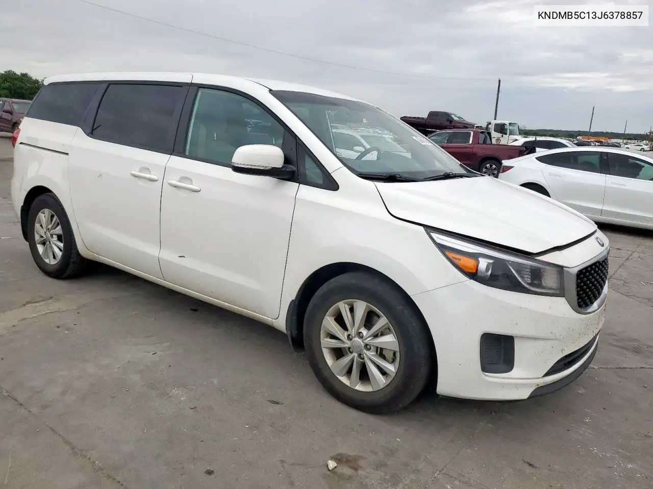 2018 Kia Sedona Lx VIN: KNDMB5C13J6378857 Lot: 63645735