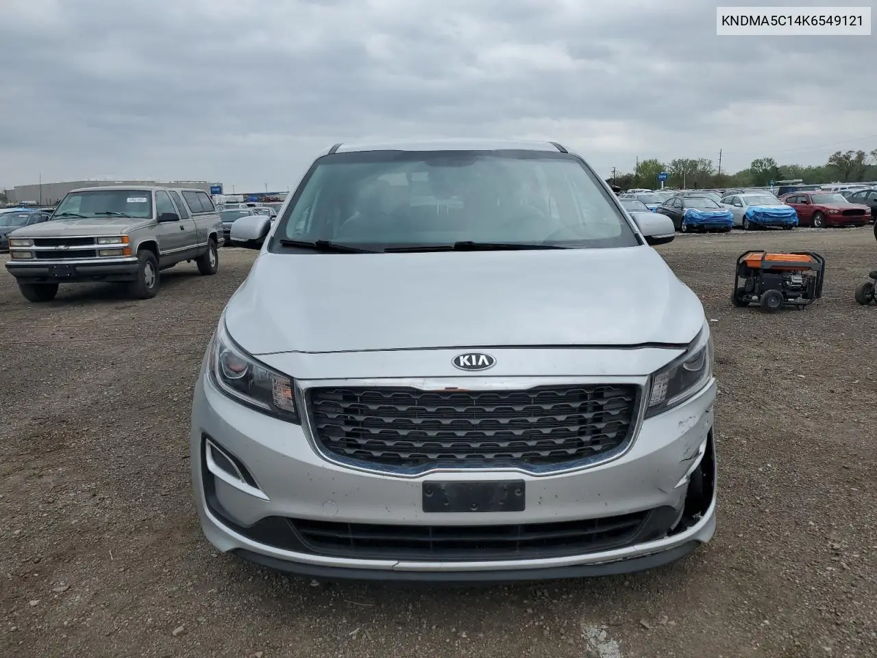 2019 Kia Sedona L VIN: KNDMA5C14K6549121 Lot: 54617675
