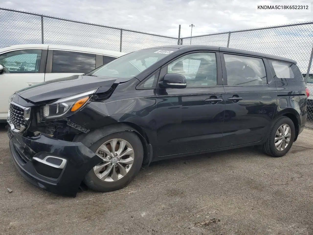 2019 Kia Sedona L VIN: KNDMA5C18K6522312 Lot: 56400475
