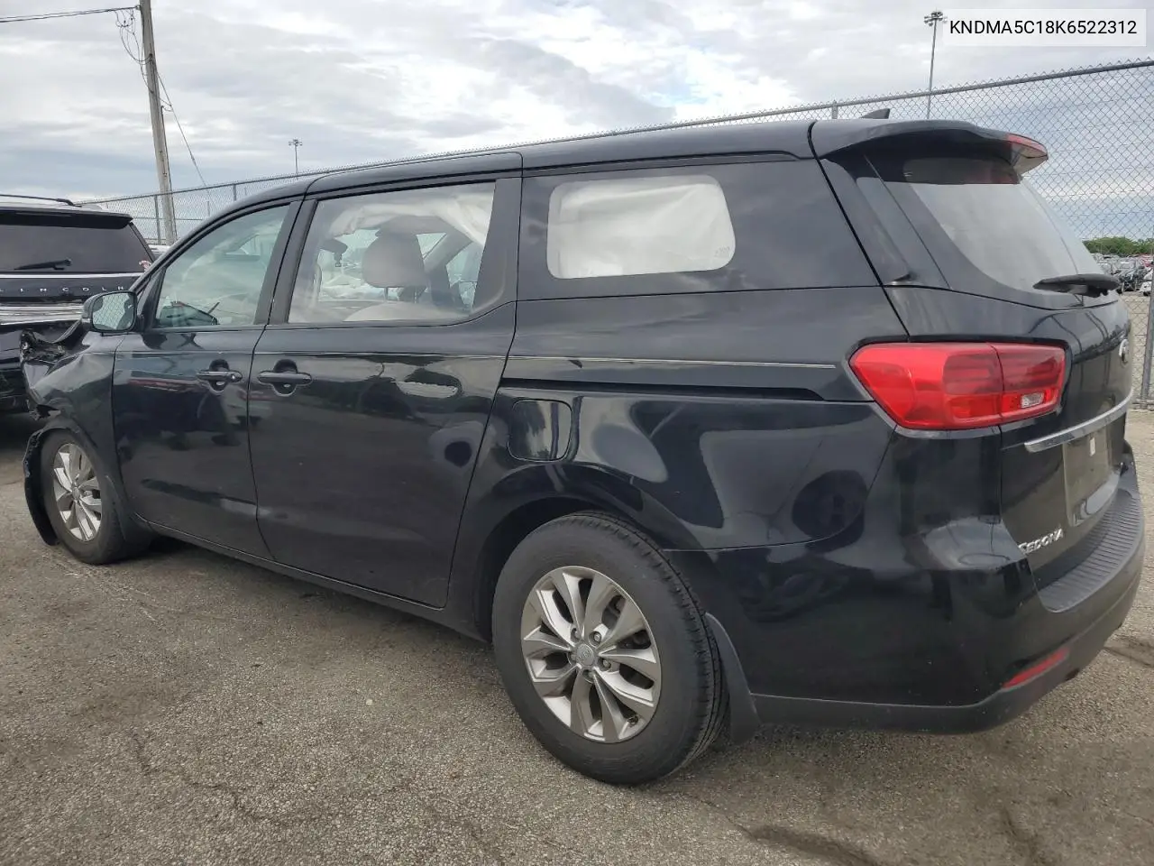 2019 Kia Sedona L VIN: KNDMA5C18K6522312 Lot: 56400475