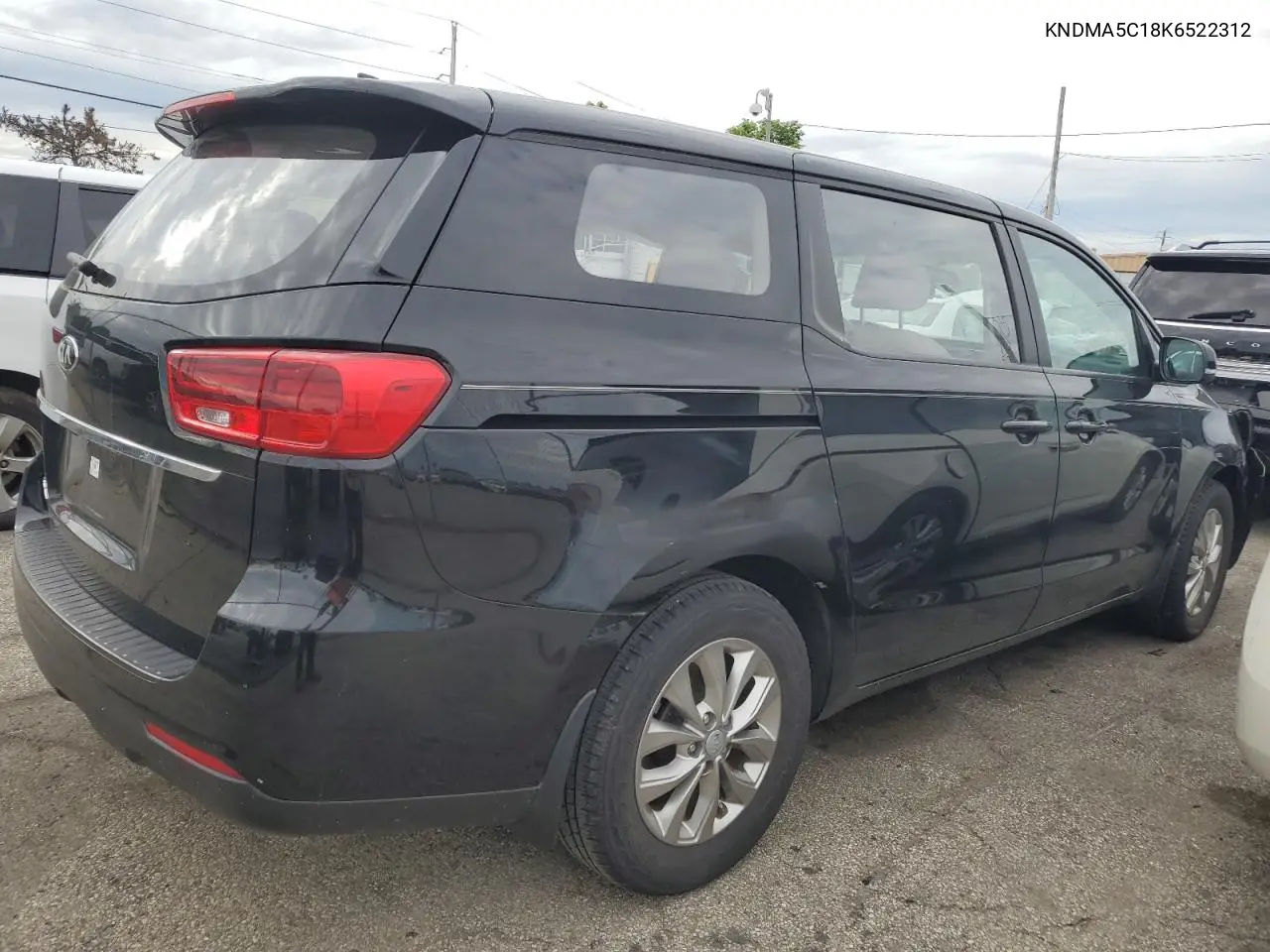 2019 Kia Sedona L VIN: KNDMA5C18K6522312 Lot: 56400475