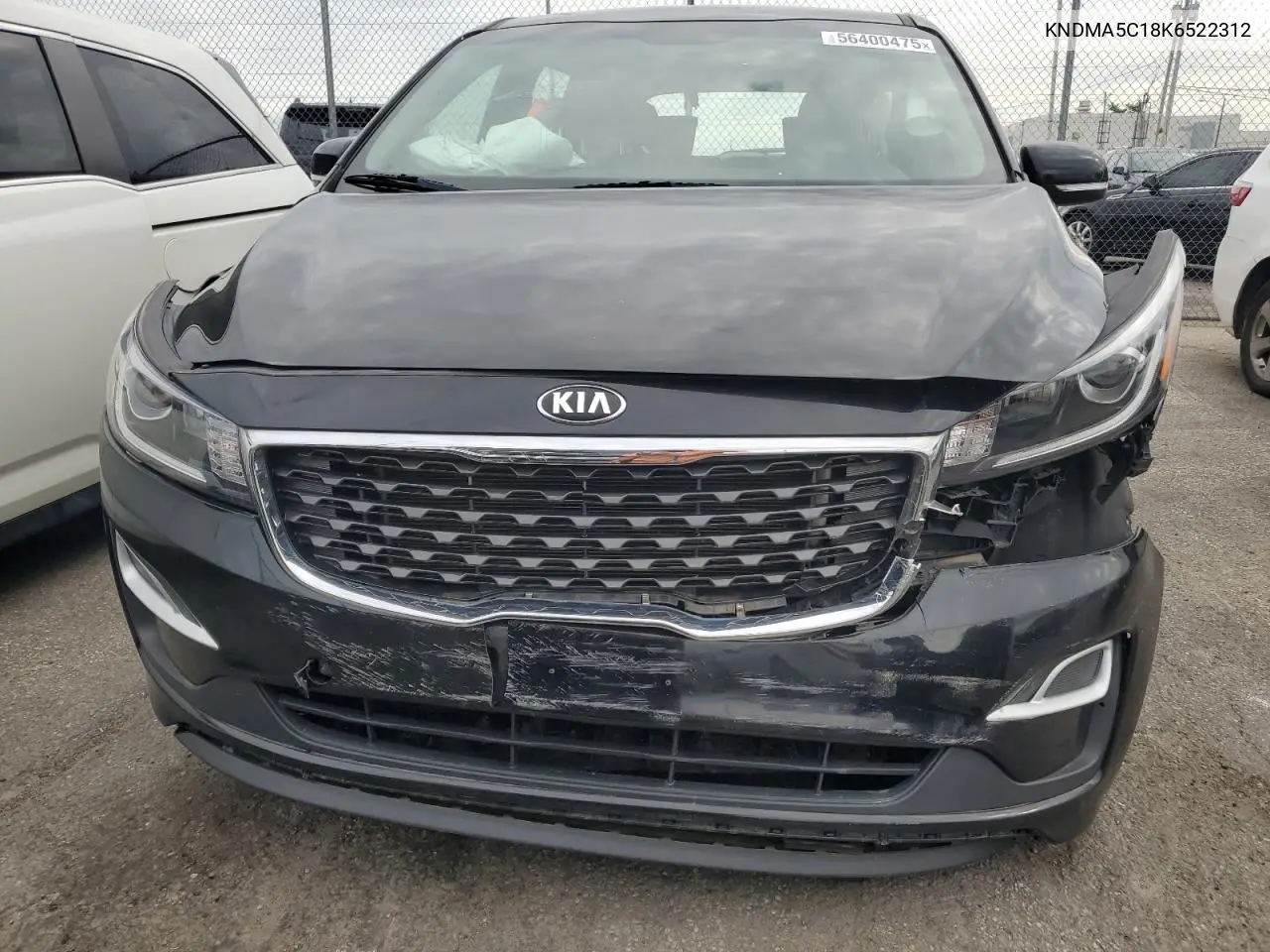 2019 Kia Sedona L VIN: KNDMA5C18K6522312 Lot: 56400475