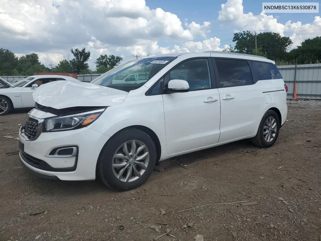 2019 Kia Sedona Lx VIN: KNDMB5C13K6530878 Lot: 61878325