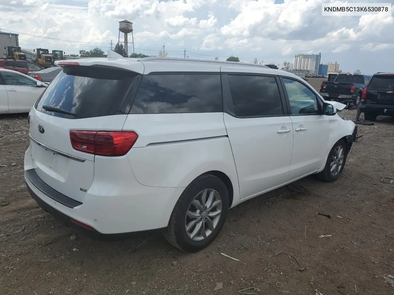 2019 Kia Sedona Lx VIN: KNDMB5C13K6530878 Lot: 61878325