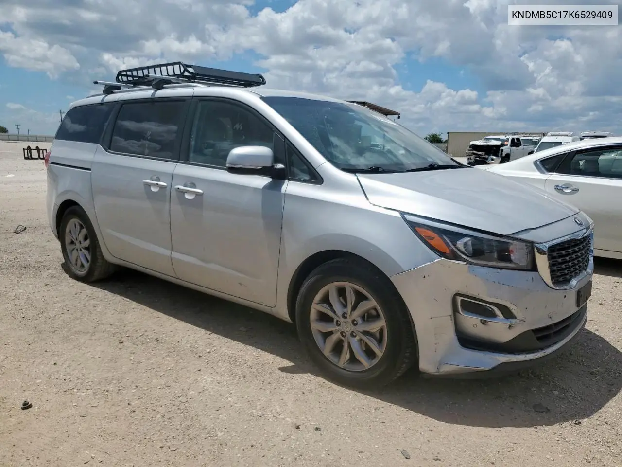 2019 Kia Sedona Lx VIN: KNDMB5C17K6529409 Lot: 62598875