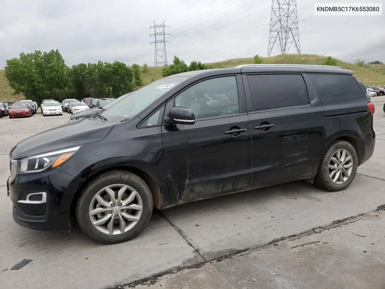 2019 Kia Sedona Lx VIN: KNDMB5C17K6553080 Lot: 62877905