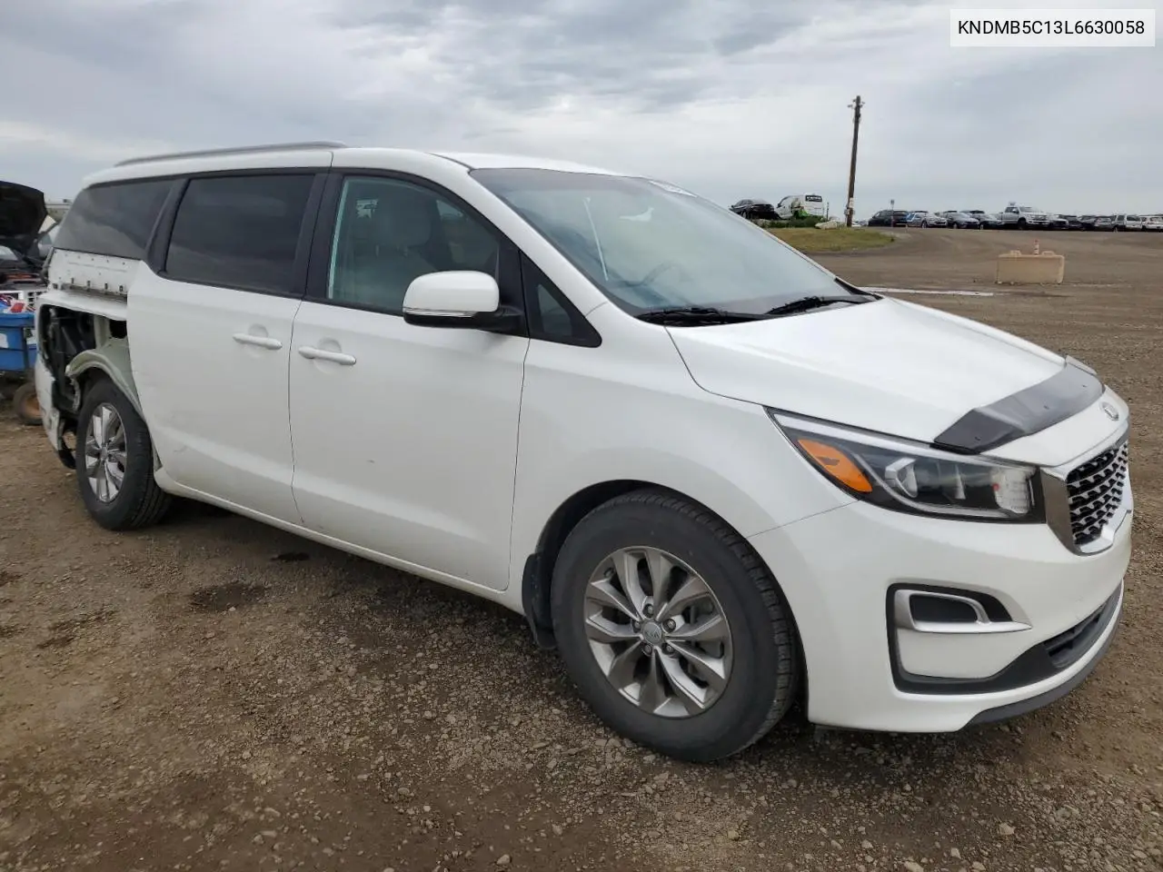 2020 Kia Sedona Lx VIN: KNDMB5C13L6630058 Lot: 62932495