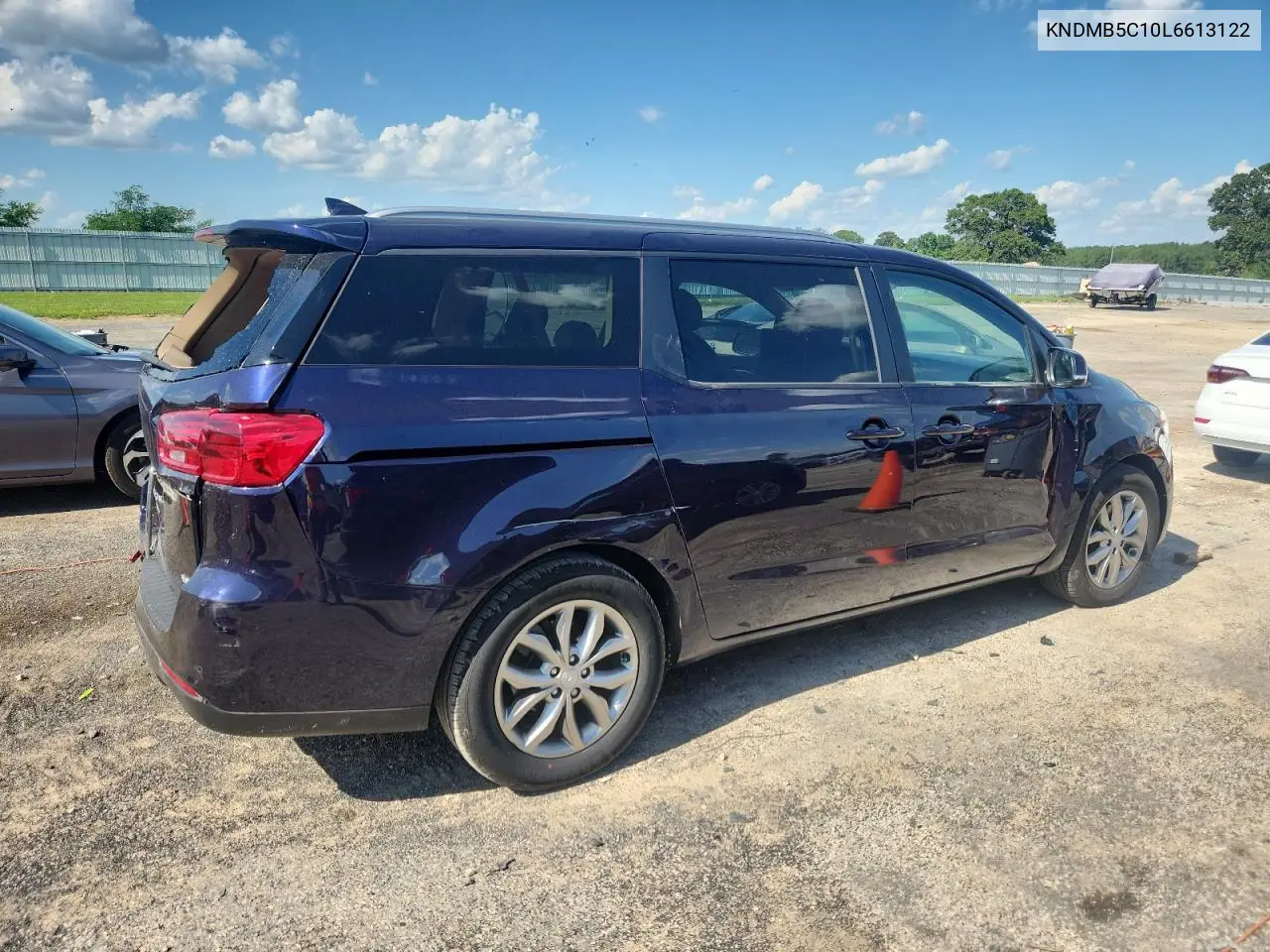 2020 Kia Sedona Lx VIN: KNDMB5C10L6613122 Lot: 63278125