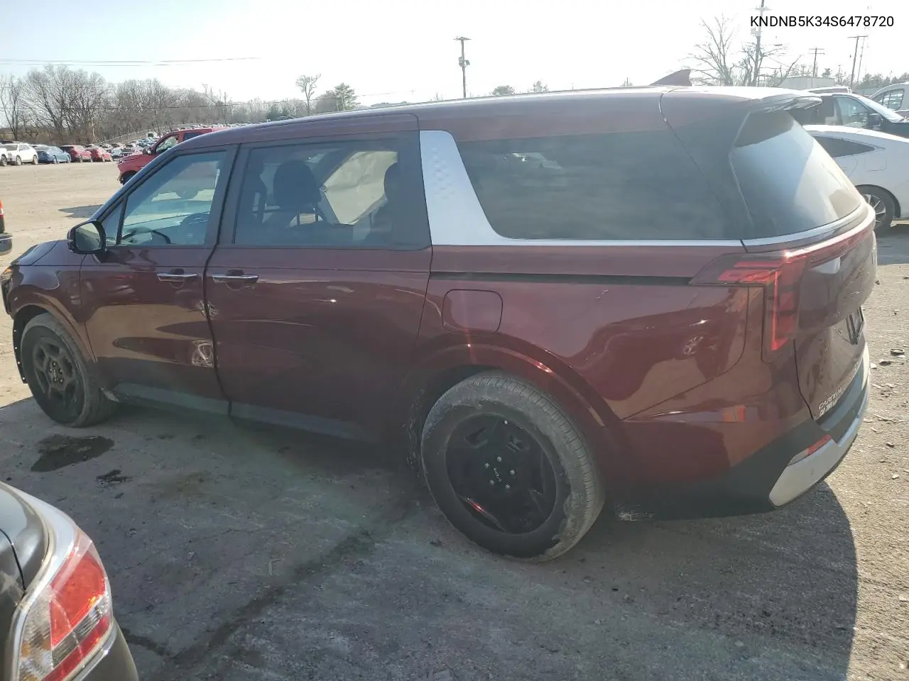 2025 Kia Carnival Lx VIN: KNDNB5K34S6478720 Lot: 47201065