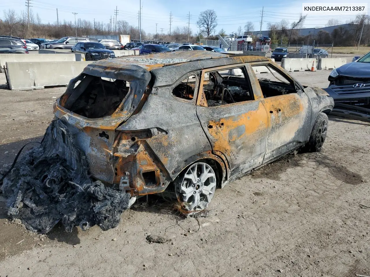 2021 Kia Seltos Ex VIN: KNDERCAA4M7213387 Lot: 43751745