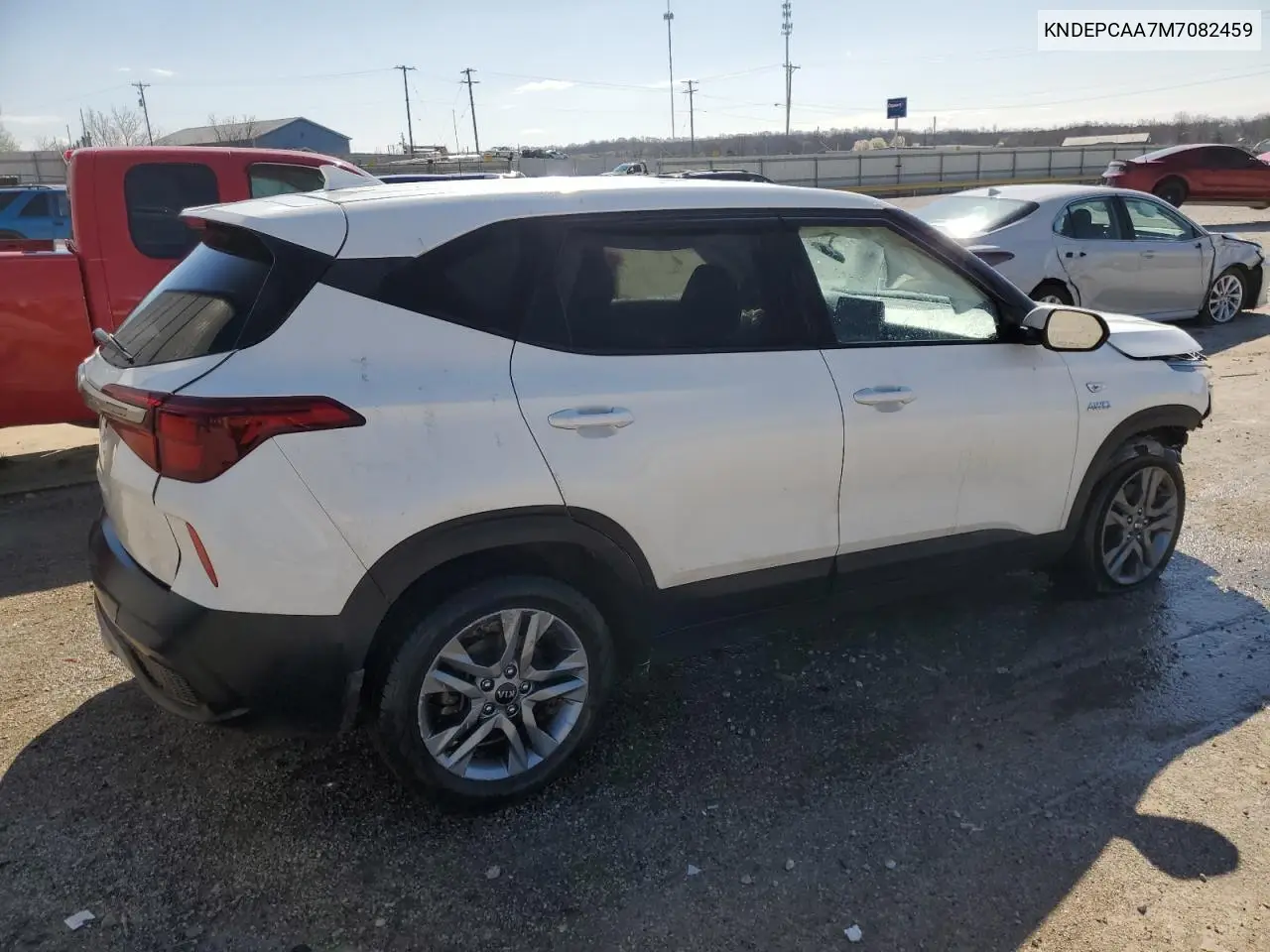 2021 Kia Seltos Lx VIN: KNDEPCAA7M7082459 Lot: 50494035