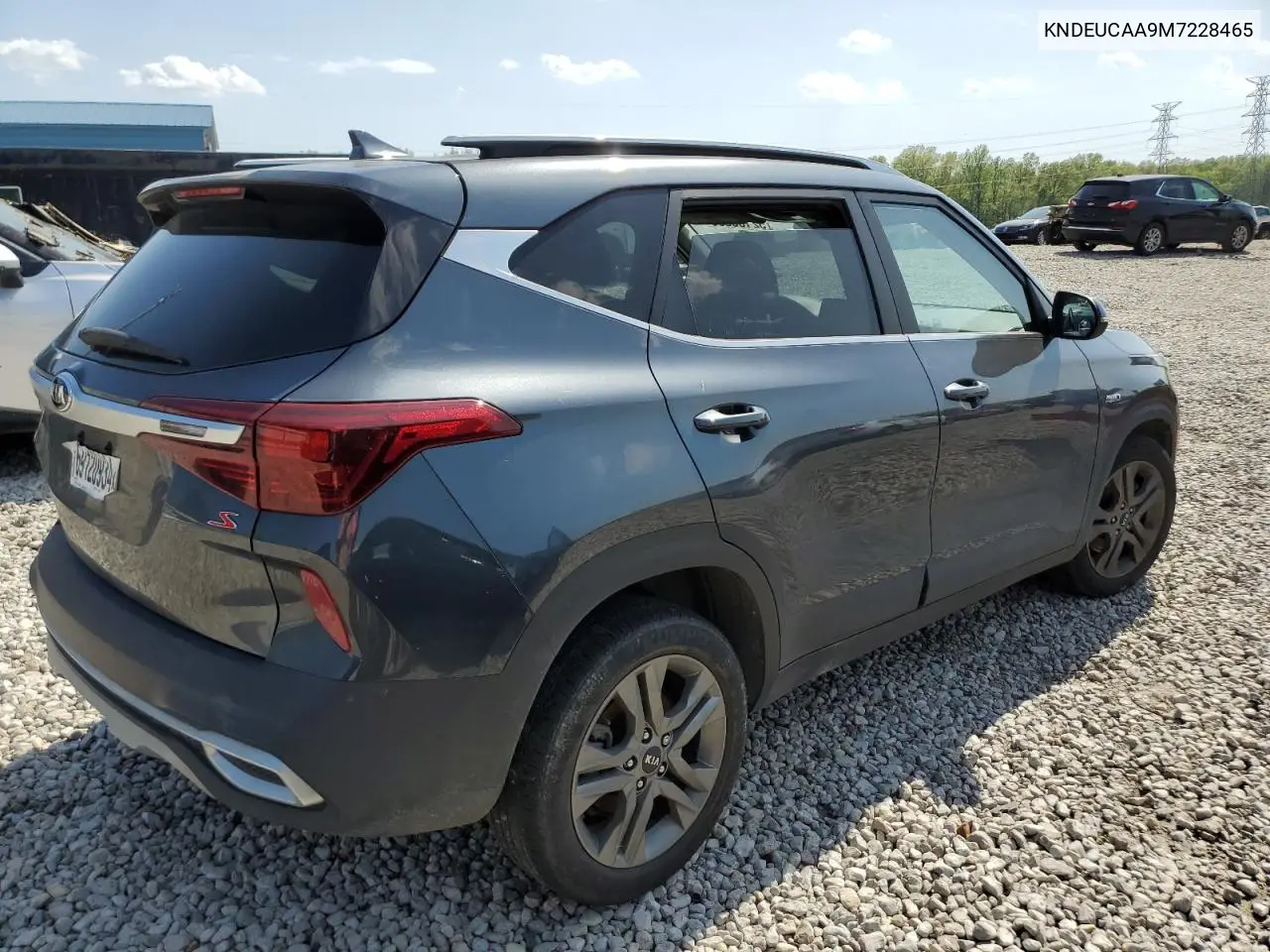 2021 Kia Seltos S VIN: KNDEUCAA9M7228465 Lot: 52106535