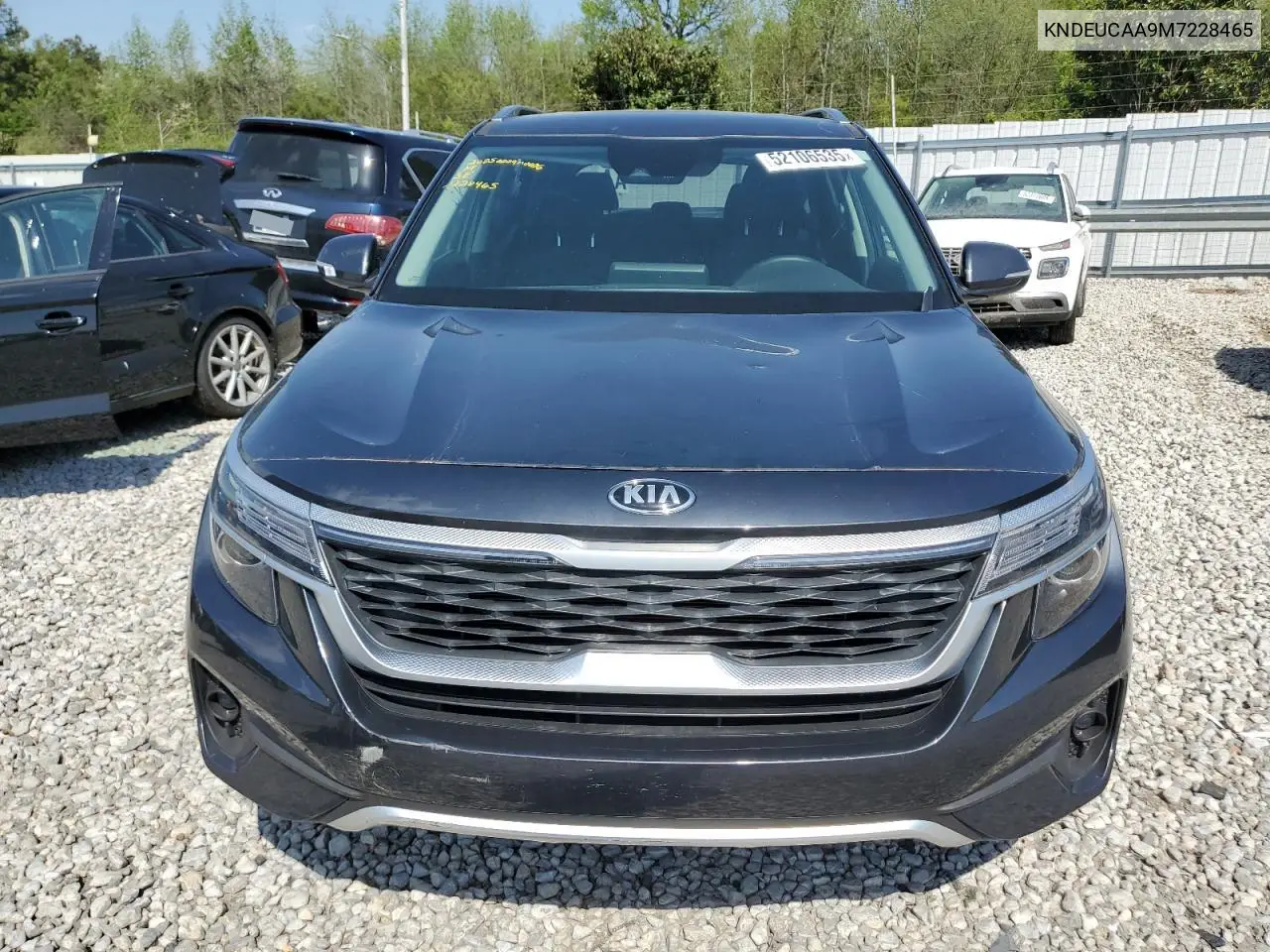 2021 Kia Seltos S VIN: KNDEUCAA9M7228465 Lot: 52106535
