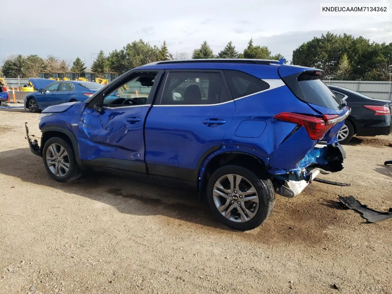 2021 Kia Seltos S VIN: KNDEUCAA0M7134362 Lot: 53505615
