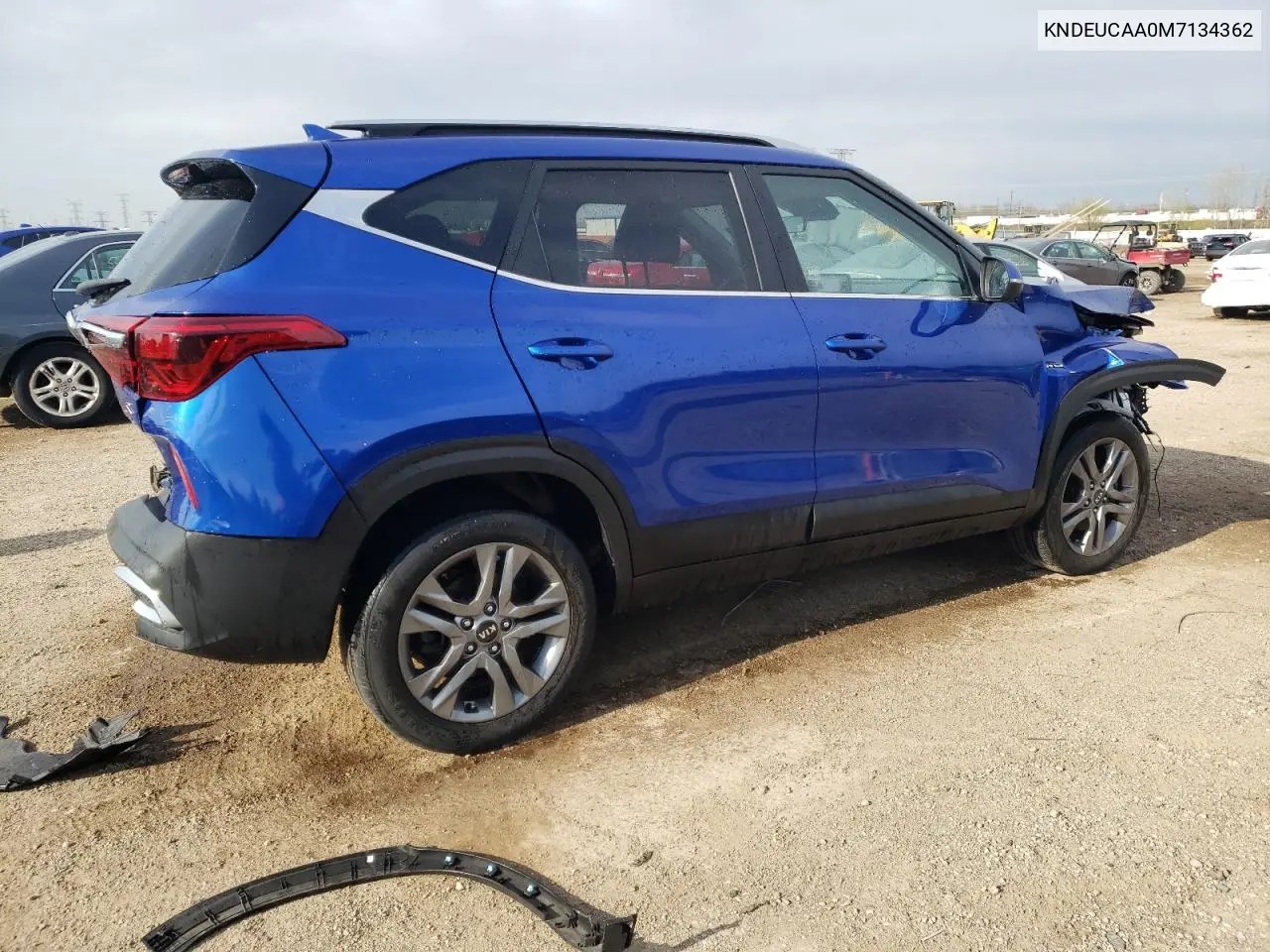 2021 Kia Seltos S VIN: KNDEUCAA0M7134362 Lot: 53505615