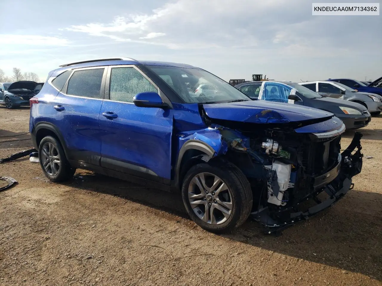 2021 Kia Seltos S VIN: KNDEUCAA0M7134362 Lot: 53505615