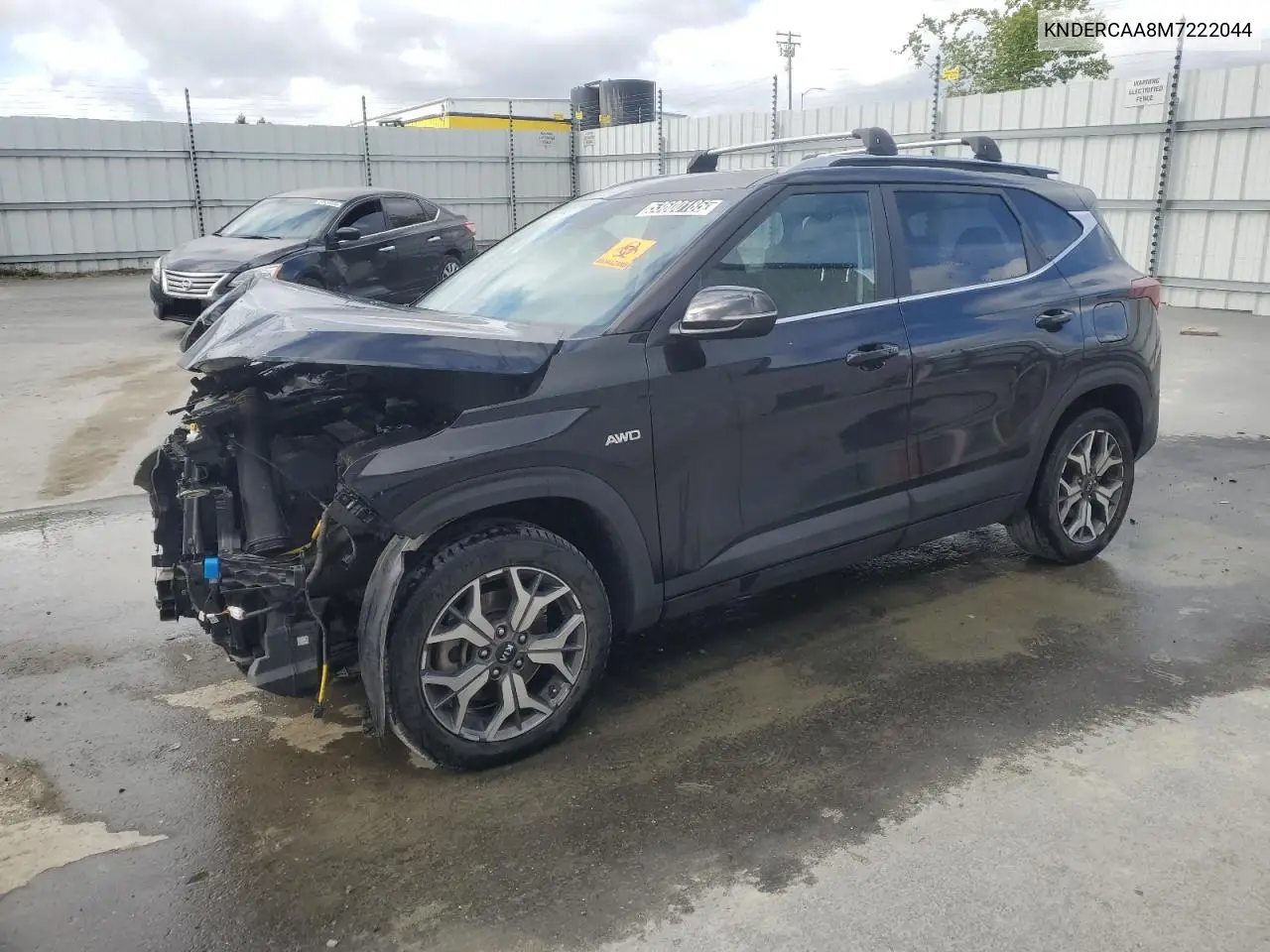 2021 Kia Seltos Ex VIN: KNDERCAA8M7222044 Lot: 53600185