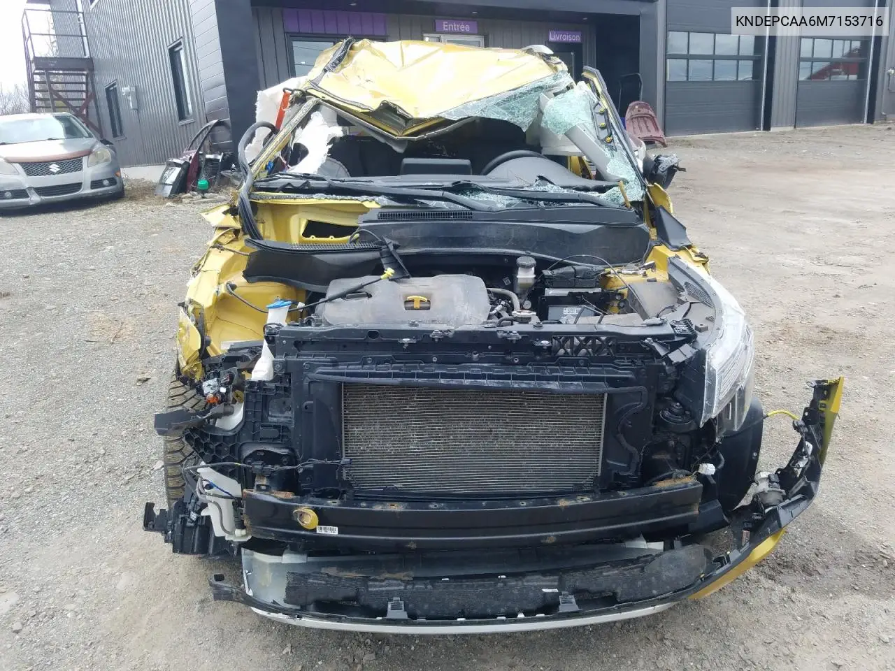 2021 Kia Seltos Lx VIN: KNDEPCAA6M7153716 Lot: 55794435