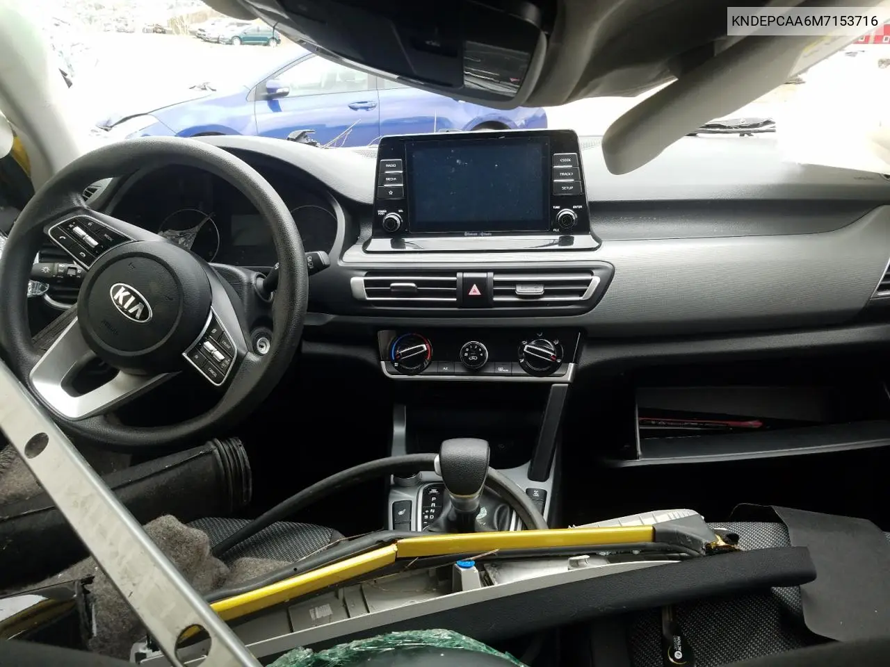 2021 Kia Seltos Lx VIN: KNDEPCAA6M7153716 Lot: 55794435