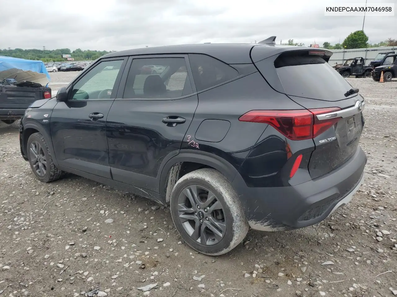 2021 Kia Seltos Lx VIN: KNDEPCAAXM7046958 Lot: 56337985