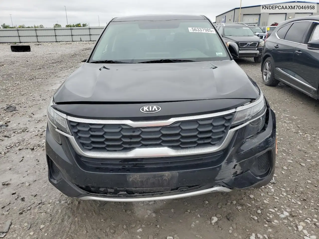 2021 Kia Seltos Lx VIN: KNDEPCAAXM7046958 Lot: 56337985
