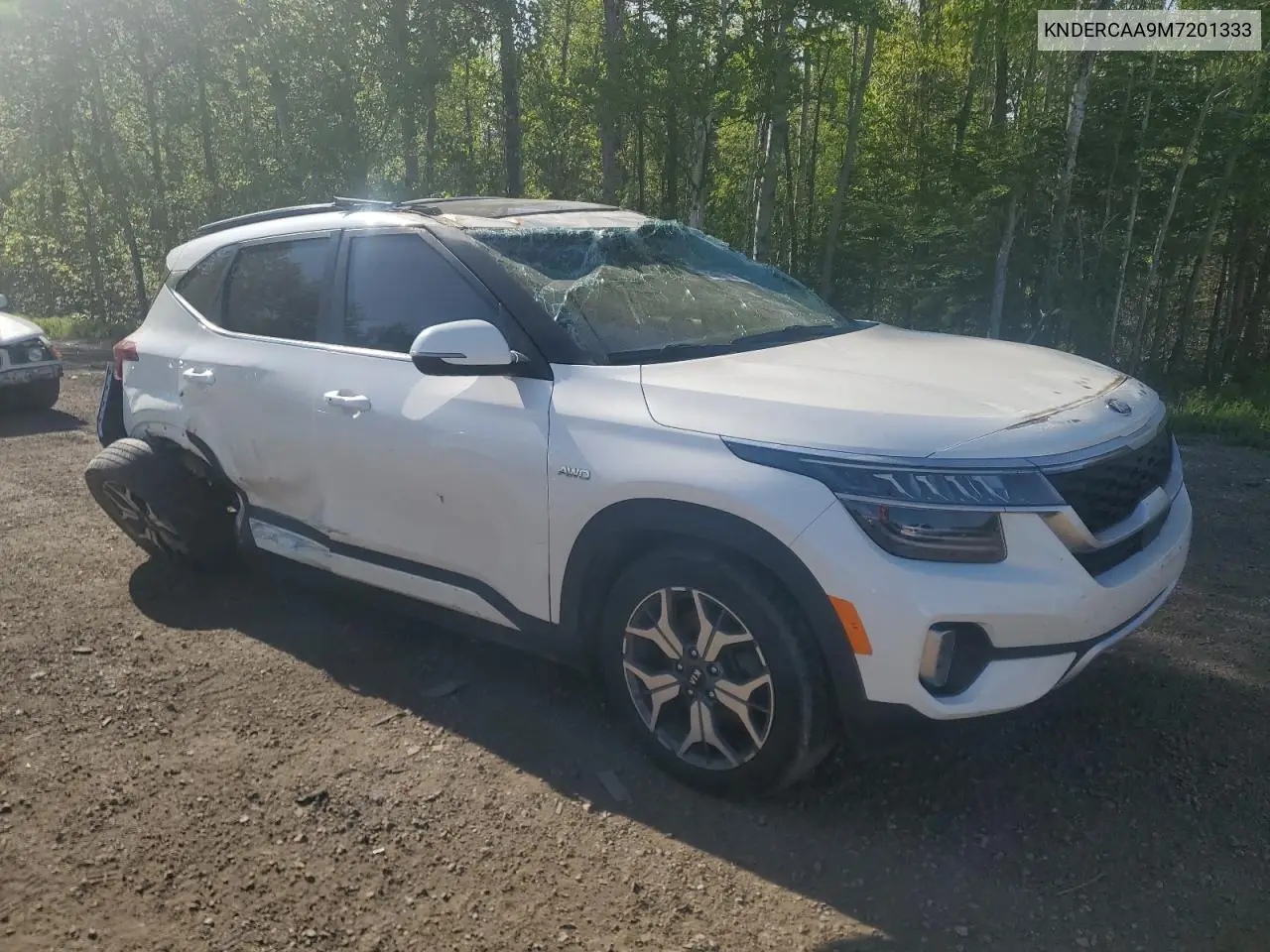 2021 Kia Seltos Ex VIN: KNDERCAA9M7201333 Lot: 56477065