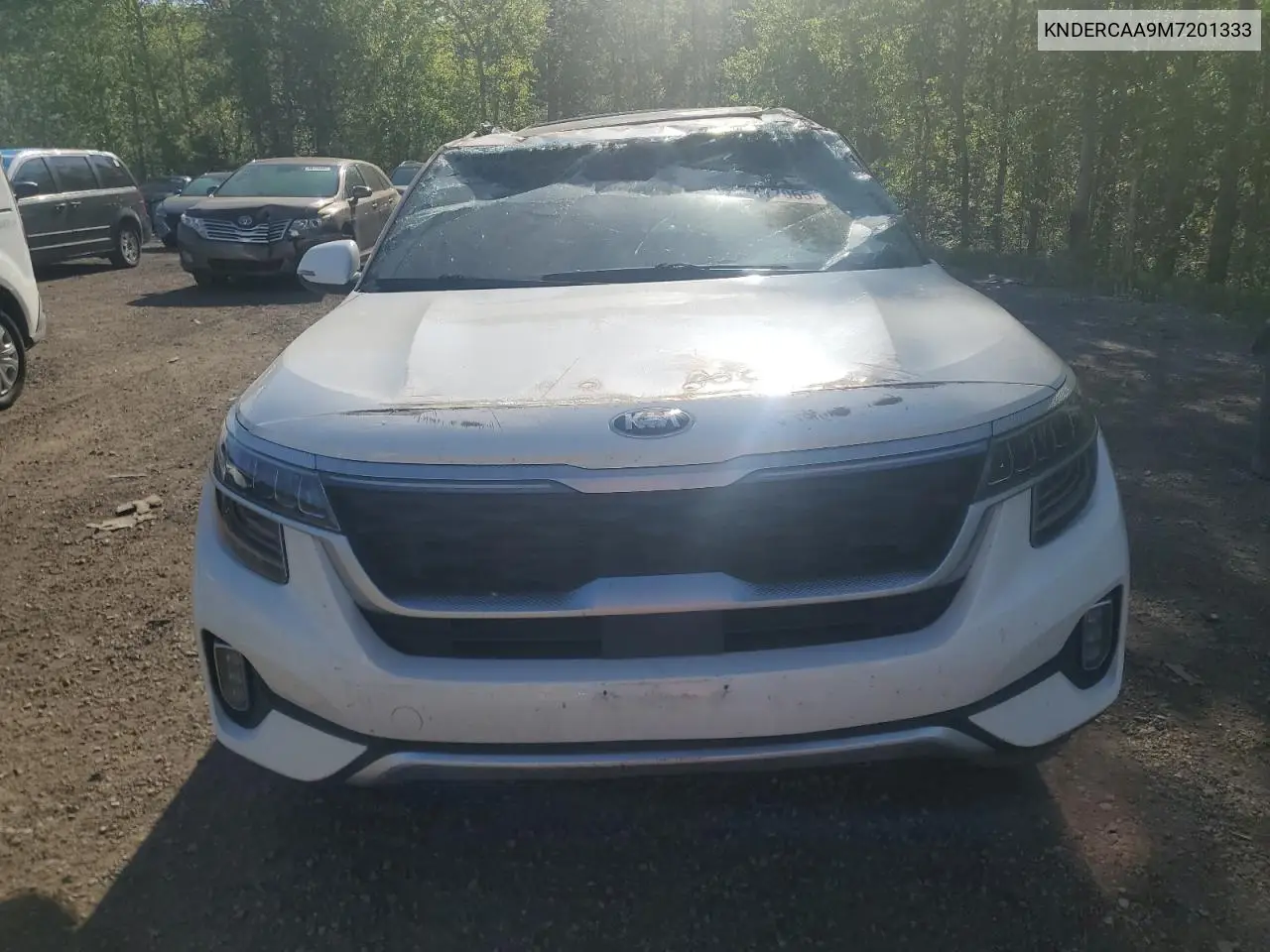 2021 Kia Seltos Ex VIN: KNDERCAA9M7201333 Lot: 56477065