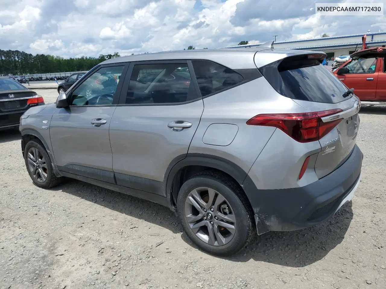 2021 Kia Seltos Lx VIN: KNDEPCAA6M7172430 Lot: 56545565