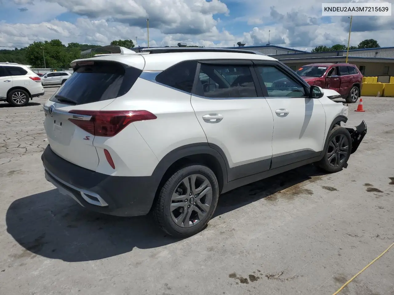 2021 Kia Seltos S VIN: KNDEU2AA3M7215639 Lot: 56581275