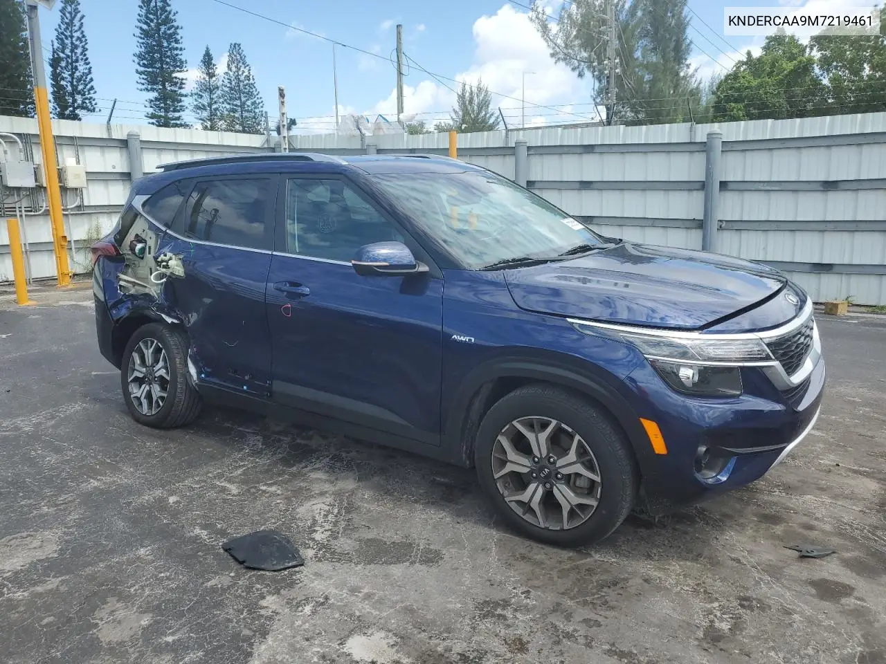2021 Kia Seltos Ex VIN: KNDERCAA9M7219461 Lot: 56696985