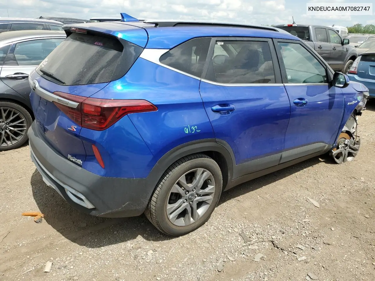 2021 Kia Seltos S VIN: KNDEUCAA0M7082747 Lot: 56712795
