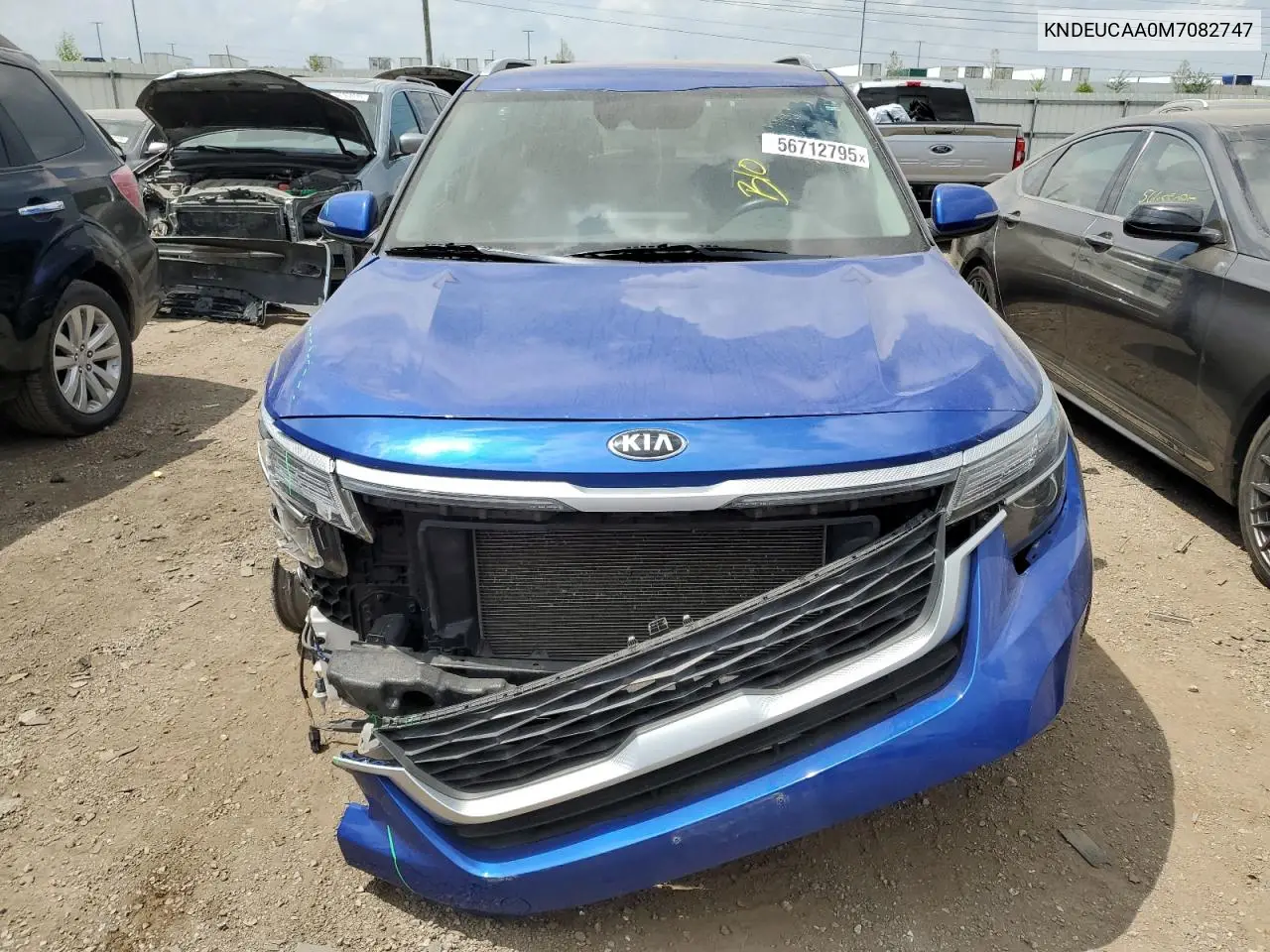 2021 Kia Seltos S VIN: KNDEUCAA0M7082747 Lot: 56712795