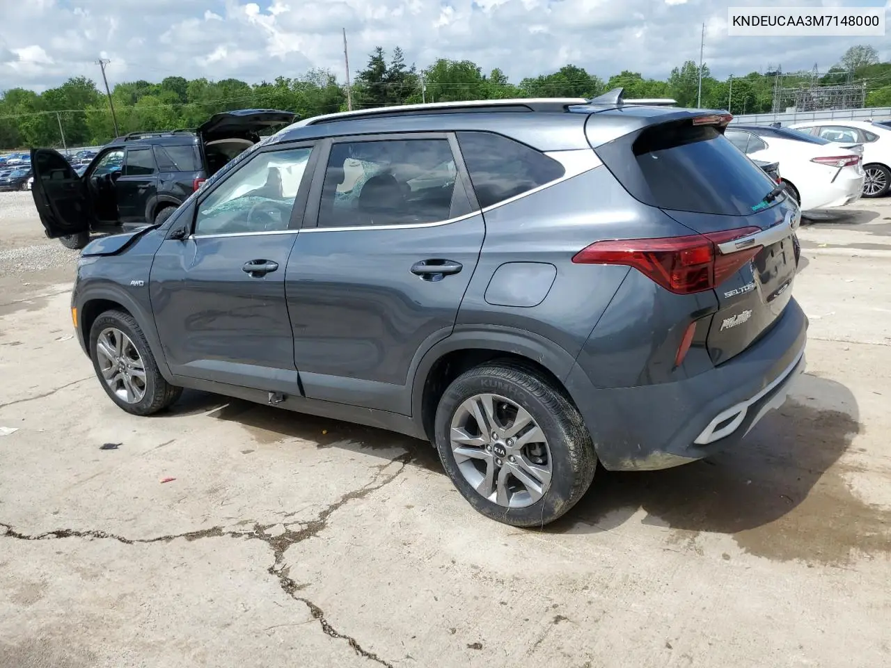 2021 Kia Seltos S VIN: KNDEUCAA3M7148000 Lot: 56785705
