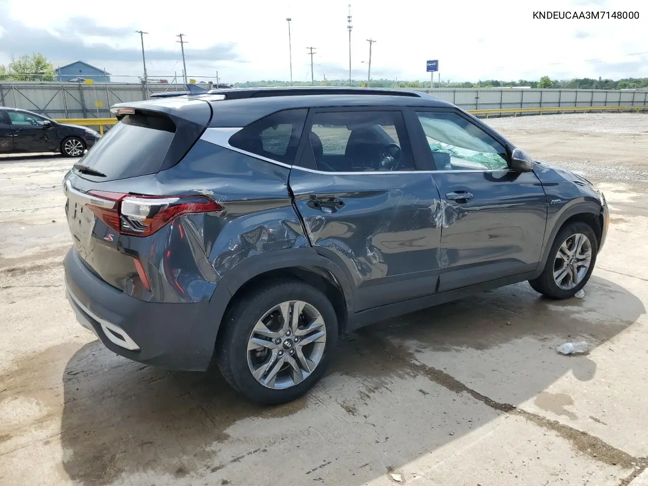 2021 Kia Seltos S VIN: KNDEUCAA3M7148000 Lot: 56785705