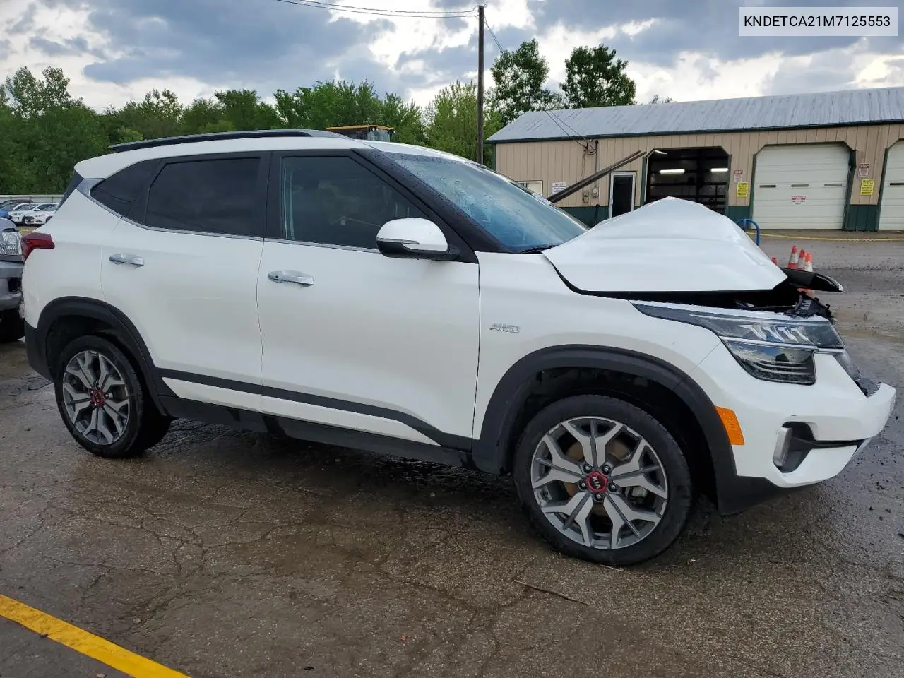 2021 Kia Seltos Sx VIN: KNDETCA21M7125553 Lot: 56988045
