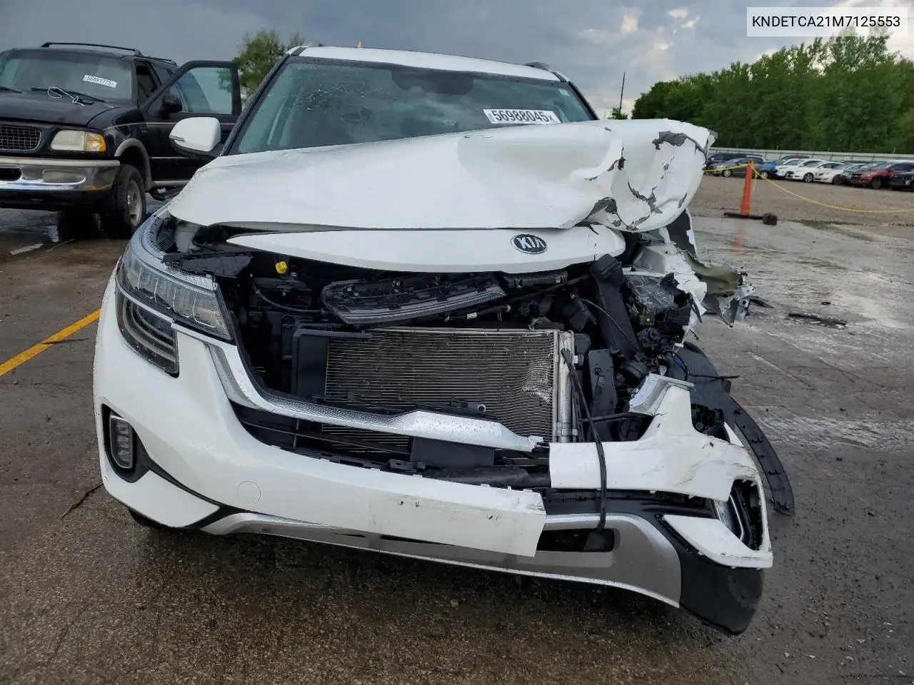 2021 Kia Seltos Sx VIN: KNDETCA21M7125553 Lot: 56988045