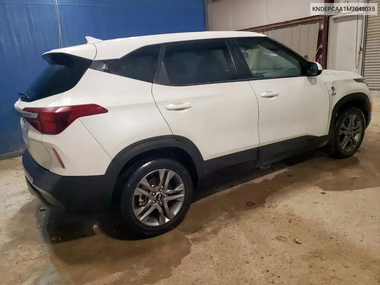2021 Kia Seltos Lx VIN: KNDEPCAA1M7045035 Lot: 58915265