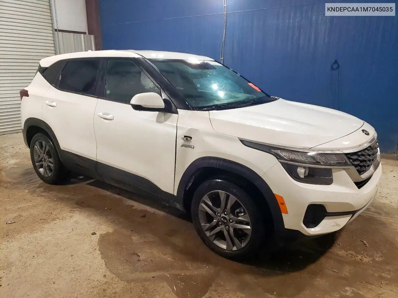 2021 Kia Seltos Lx VIN: KNDEPCAA1M7045035 Lot: 58915265