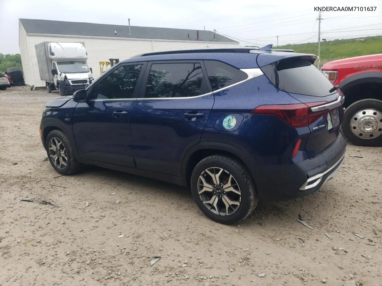 2021 Kia Seltos Ex VIN: KNDERCAA0M7101637 Lot: 58934055