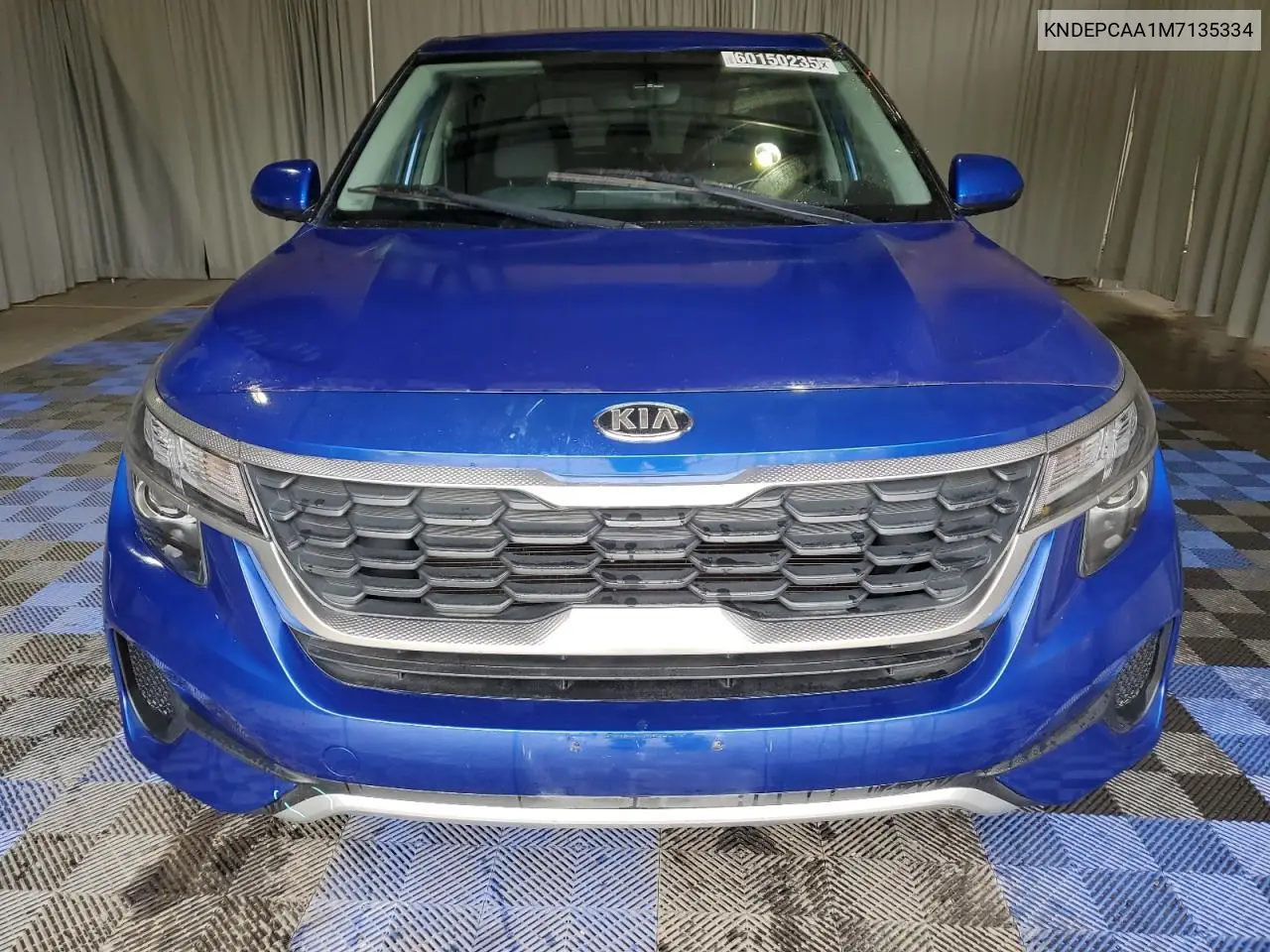 2021 Kia Seltos Lx VIN: KNDEPCAA1M7135334 Lot: 60150235