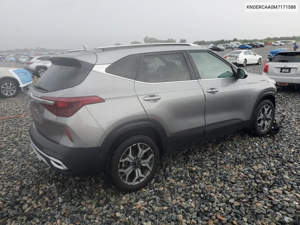 2021 Kia Seltos Ex VIN: KNDERCAA0M7171588 Lot: 60301575