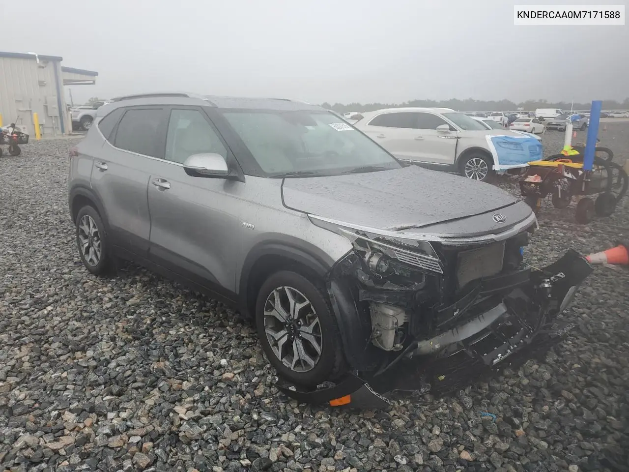 2021 Kia Seltos Ex VIN: KNDERCAA0M7171588 Lot: 60301575