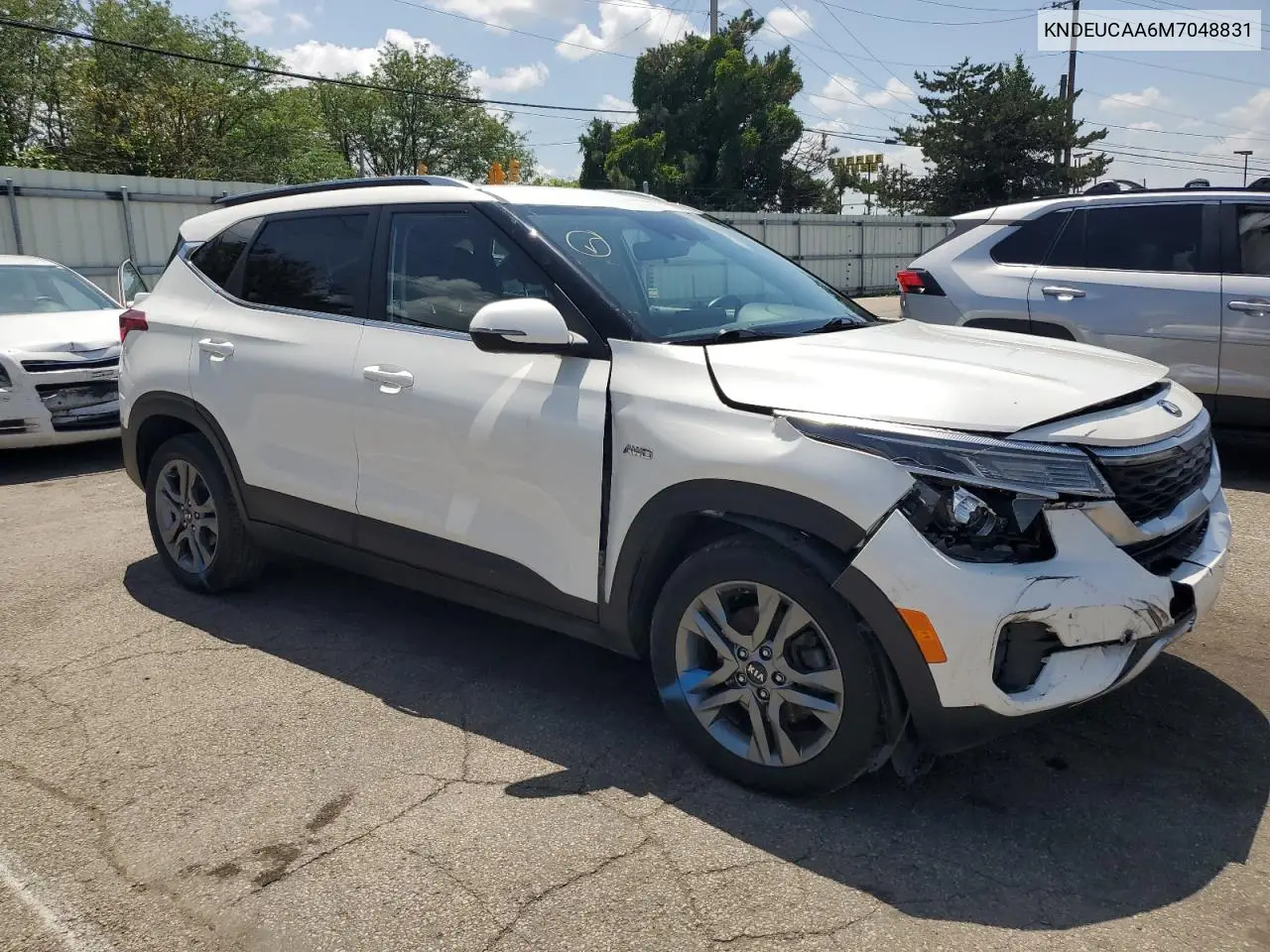 2021 Kia Seltos S VIN: KNDEUCAA6M7048831 Lot: 61310035