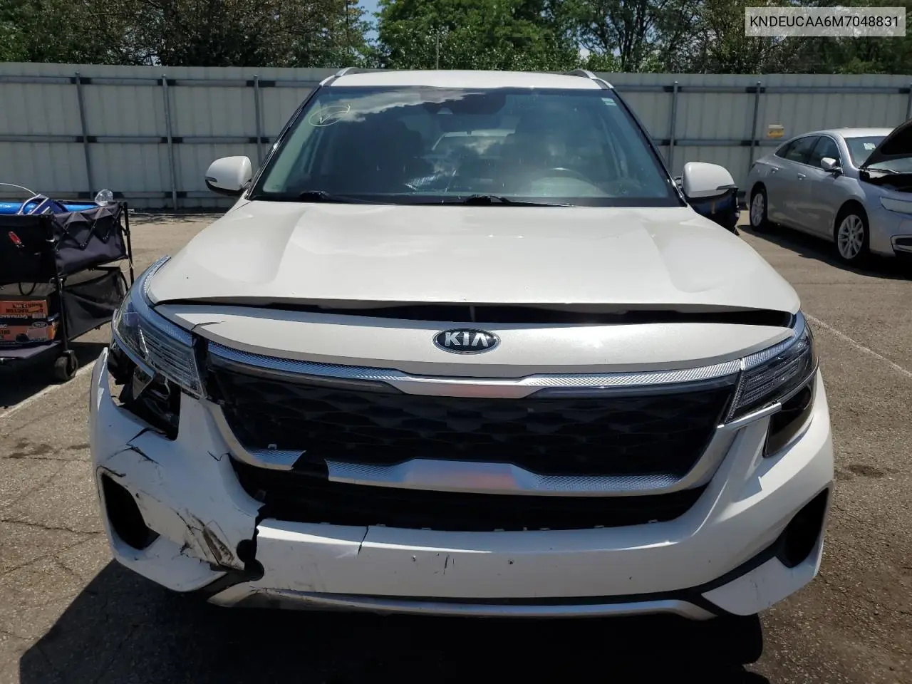 2021 Kia Seltos S VIN: KNDEUCAA6M7048831 Lot: 61310035