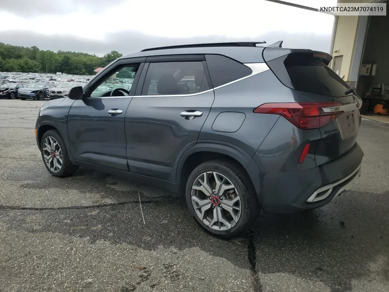 2021 Kia Seltos Sx VIN: KNDETCA23M7074119 Lot: 61405685