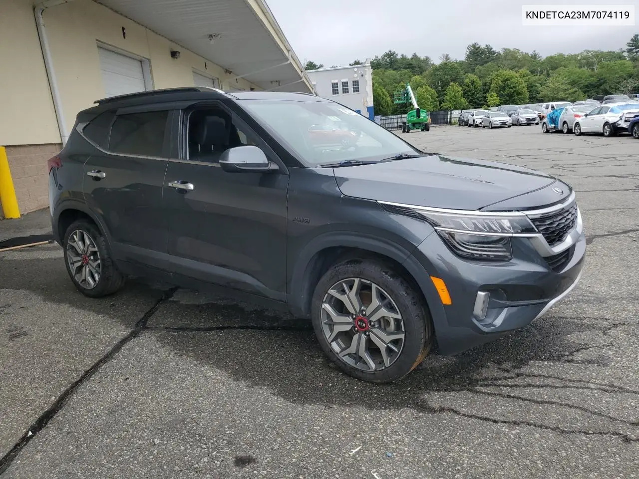2021 Kia Seltos Sx VIN: KNDETCA23M7074119 Lot: 61405685