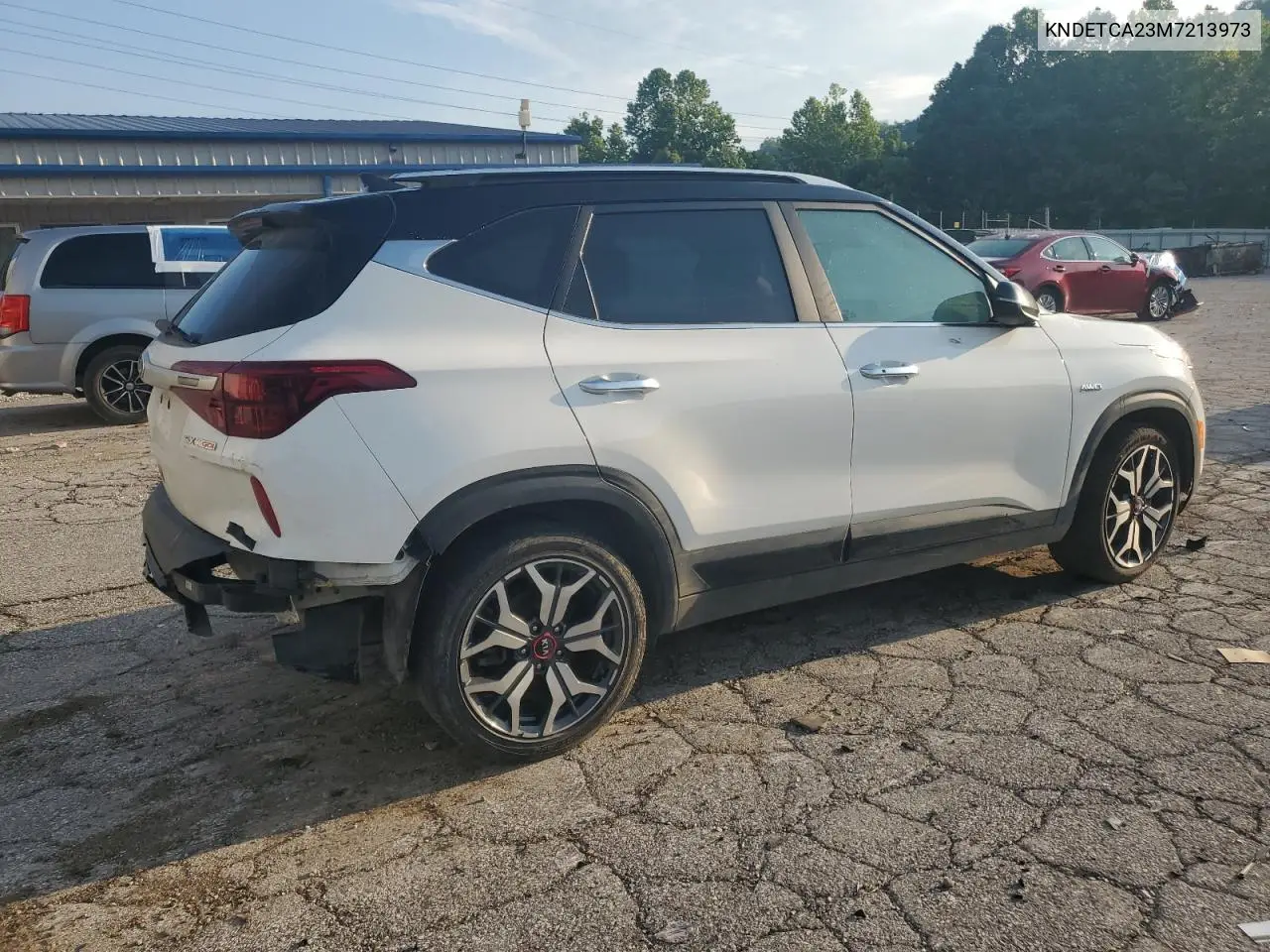 2021 Kia Seltos Sx VIN: KNDETCA23M7213973 Lot: 62066095