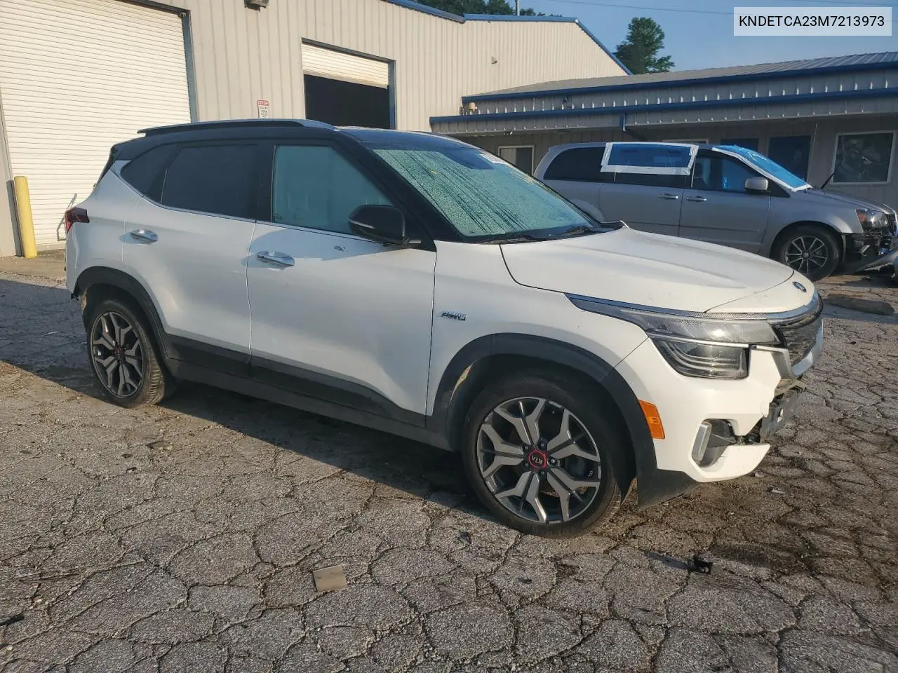 2021 Kia Seltos Sx VIN: KNDETCA23M7213973 Lot: 62066095