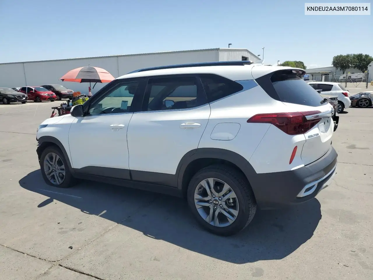 2021 Kia Seltos S VIN: KNDEU2AA3M7080114 Lot: 62071985
